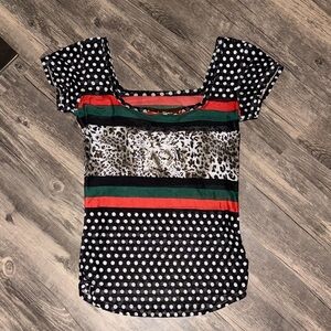 Vintage  Y2K - GUCCI sheer blouse - small